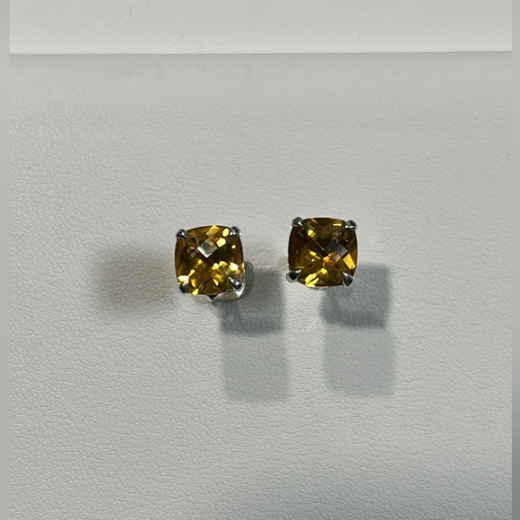 Tiffany & Co. citrine sparkle earrings - Picture 5 of 14